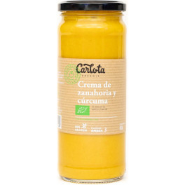 Carlota Organic Crema De Zanahoria Y Cúrcuma 450 G De Crema