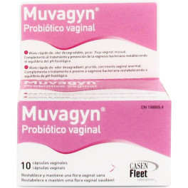 Casen Fleet Muvagyn Probiótico Vaginal 10 Caps