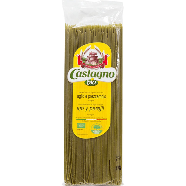 Castagno Espaguetis Ajo Perejil Trigo Finos 500 G