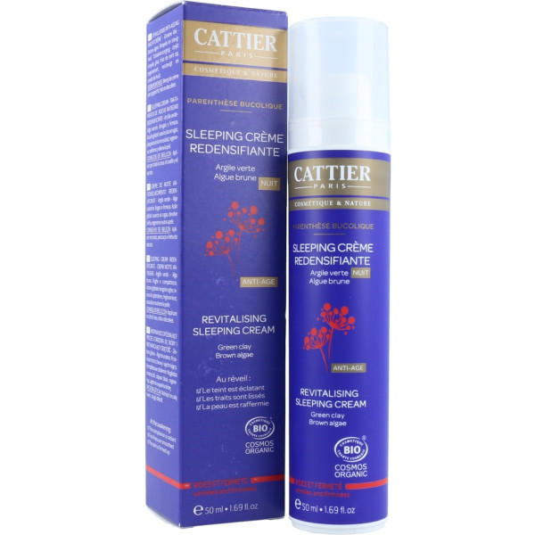 Crema per dormire ridensificante Cattier 50 ml di crema