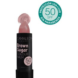 Balsamo per labbra colorato camaleonte Spf50 Zucchero di canna