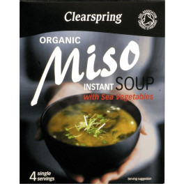 Clearspring Sopa De Miso Y Algas 40 G