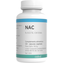 Codival Nac N-acetil-cisteina 120 Caps Vegetales