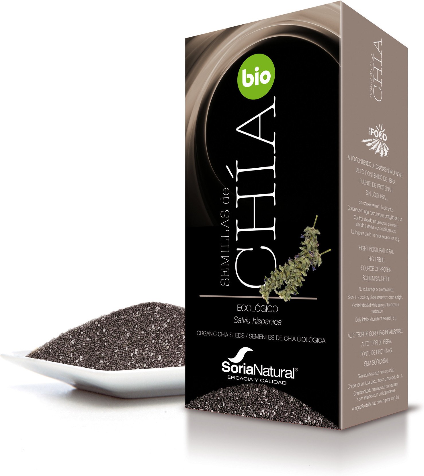 Soria Natural Semillas Chia 250 Gr Soria Natural Semillas Chia 250 Gr