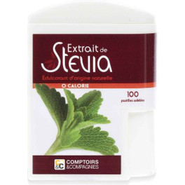 Comptoirs & Compagnies Stevia 100 Pastillas