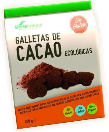 Soria Natural Galletas De Chocolate 200 Gr Sin Gluten Soria Natural Galletas De Chocolate 200 Gr Sin Gluten