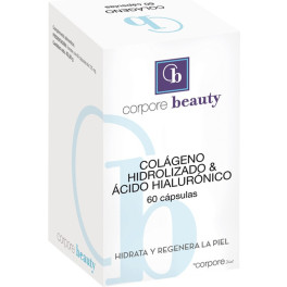 Corpore Beauty Collagene idrolizzato e acido ialuronico 60 capsule da 725 mg
