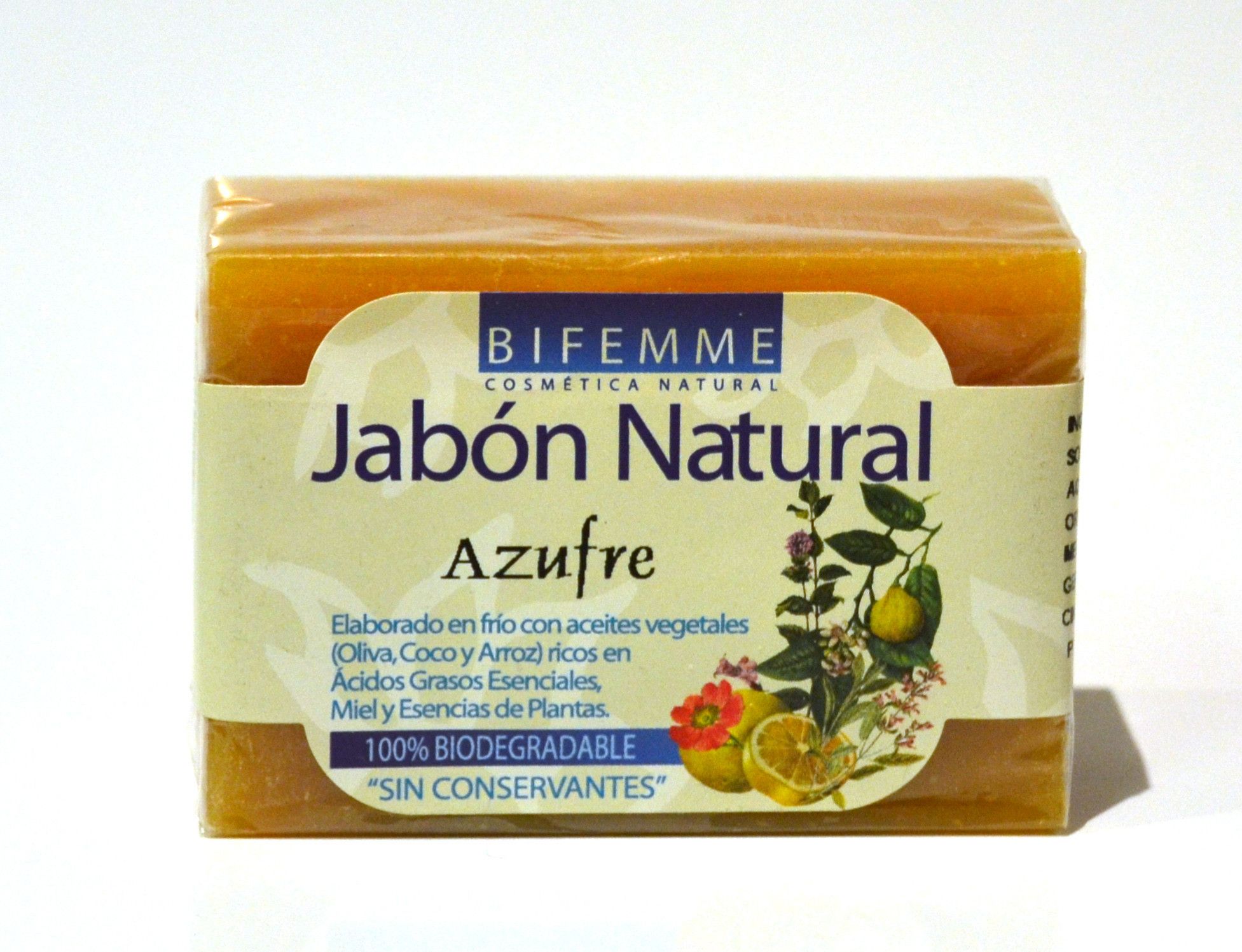 Ynsadiet Jabon Natural Azufre 100 Gr Ynsadiet Jabon Natural Azufre 100 Gr