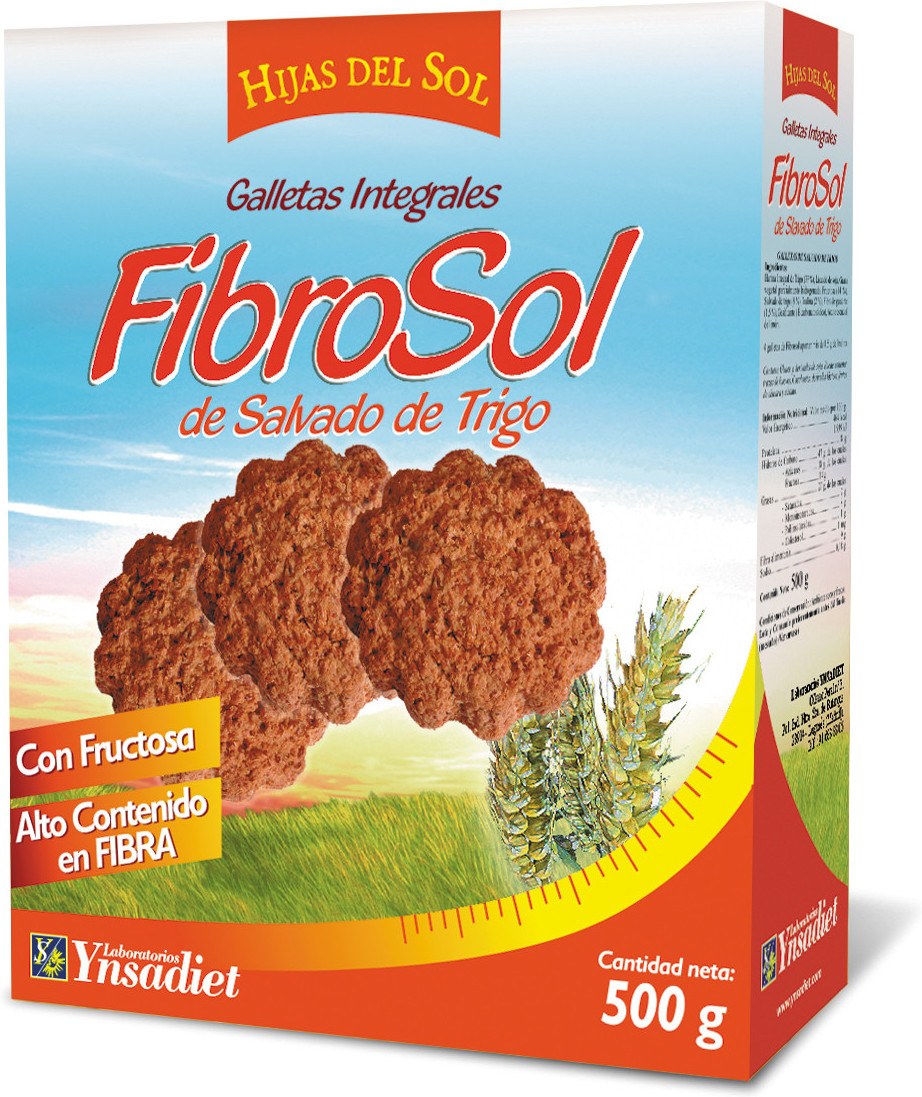 Ynsadiet Fibrosol Galletas Integ 500 Gr Ynsadiet Fibrosol Galletas Integ 500 Gr