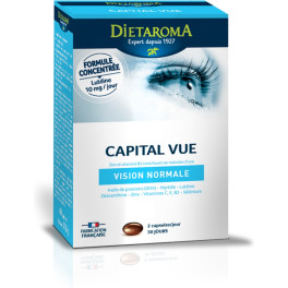 Dietaroma Capital Vue Visión Con Zinc Y Vitamina B2 60 Caps