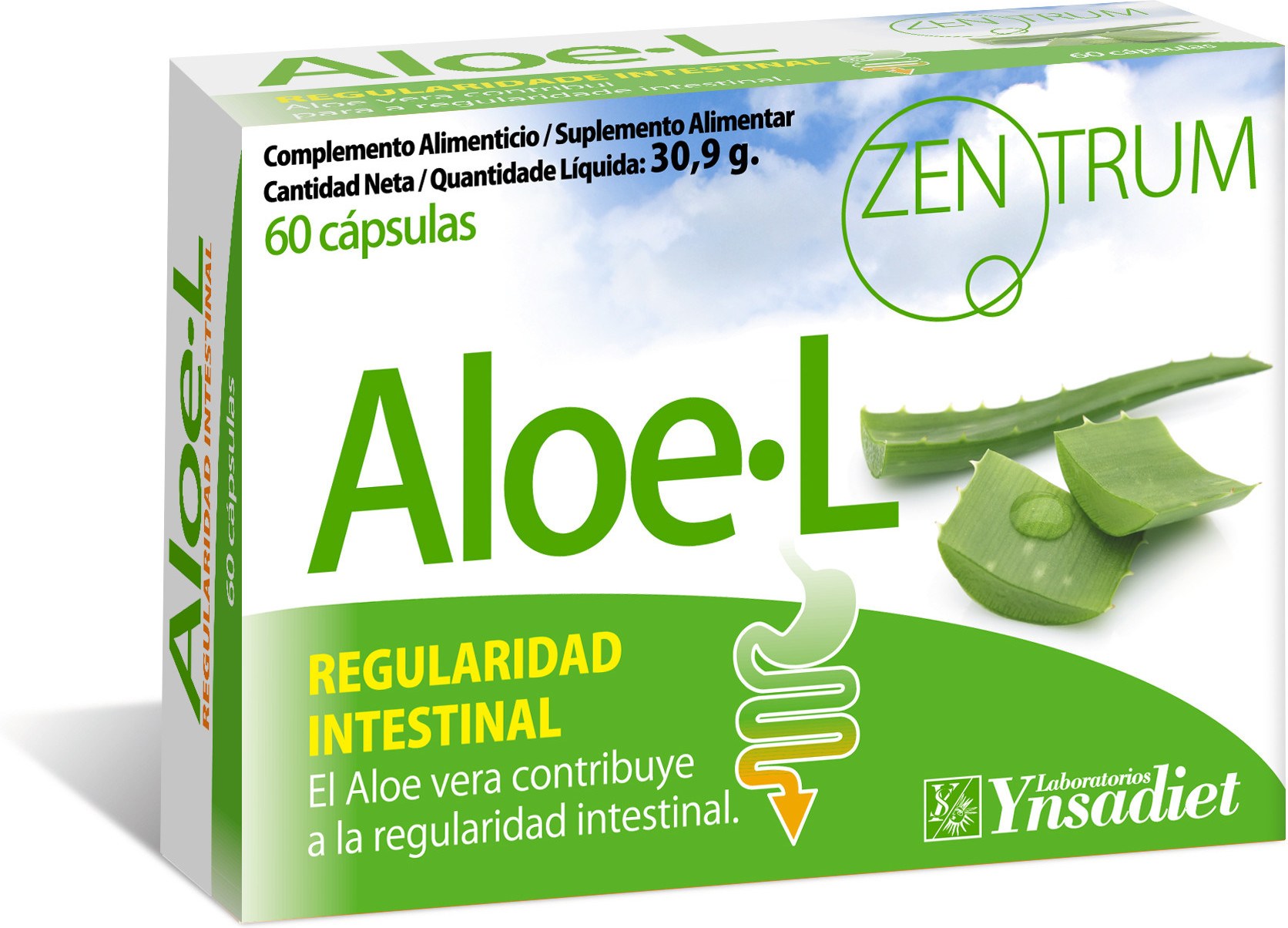 Ynsadiet Zentrum Aloe L 60 Caps Ynsadiet Zentrum Aloe L 60 Caps