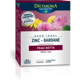 Dietaroma Derm'idéal Zinc - Bardana Piel Sana 30 Comp