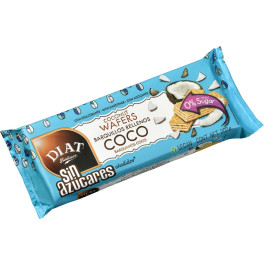 Diet-radisson Barquillos Rellenos Sabor Coco Sin Azúcar 200 G (coco)