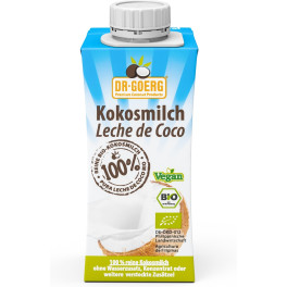 Dr Goerg Leche De Coco Premium Orgánica 200 Ml