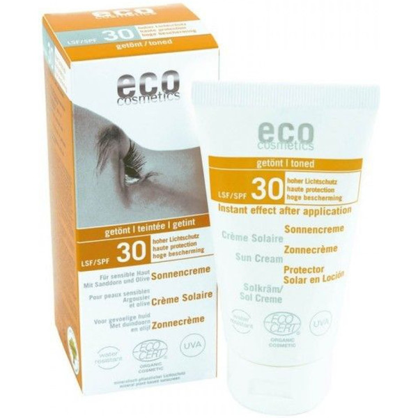 Eco Cosmetics Crema Solar Corporal Color Spf30 75 Ml De Crema