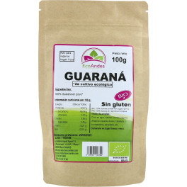 Ecoandes Guaraná En Polvo 100 G De Polvo