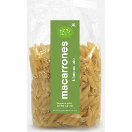Ecobasics Macarrones Blancos Bio 500 G