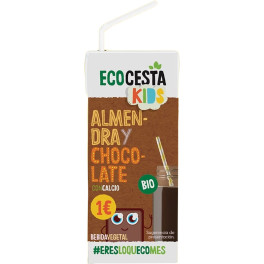 Ecocesta Bebida Vegetal Mini De Almendra Con Chocolate Bio 200 Ml (chocolate - Almendra)