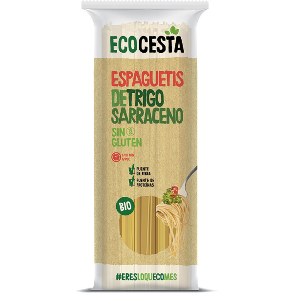Ecocesta Espaguetis De Trigo Sarraceno Sin Gluten Bio 500 G