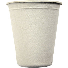 Ecodis Vasos Desechables De Fibra 100% Compostable 25 Unidades