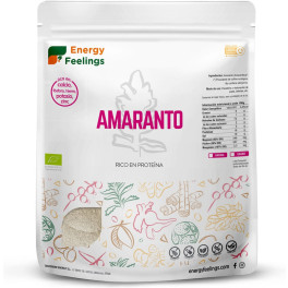 Energy Feelings Amaranto En Polvo Eco Xxl Pack 1 Kg De Polvo