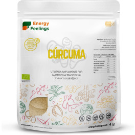 Energy Feelings Cúrcuma En Polvo Eco 1 Kg De Polvo