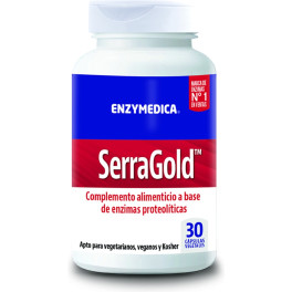 Enzymedica Serragold 30 Caps Vegetales