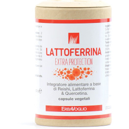 Erbavoglio Lactoferrina Extra Protección Con Reishi 60 Caps De 545mg