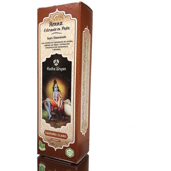 Radhe Henna Pasta Castaño Claro Radhe 200 Ml