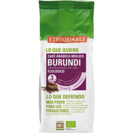 Ethiquable Café Premium Burundi Molido 250 G De Polvo