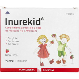 Farmasierra Inurekid 30 Sobres De 2g (fresa)
