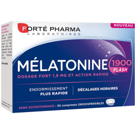Forté Pharma Melatonina Flash 1900 30 Comp (vainilla)