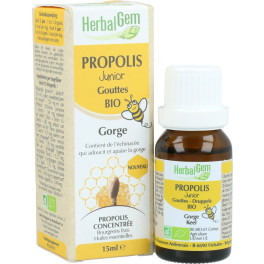 Herbalgem Propolis Junior Bio Gotas Garganta 15 Ml