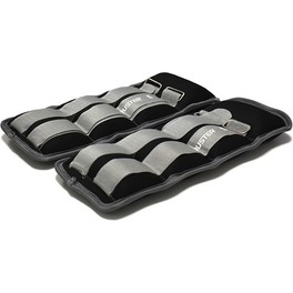Ruster Tobilleras Lastradas Pesas ajustables Tobillos y Muñecas - 2 Kg (par)