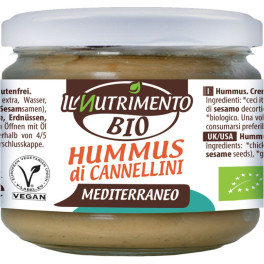 Il Nutrimento Hummus De Cannellini Mediterráneo 180 G