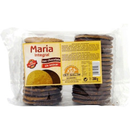 Intsalim Galletas Maria Integral Con Chocolate 280 G