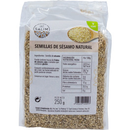 Intsalim Sésamo Crudo Natural 250 G