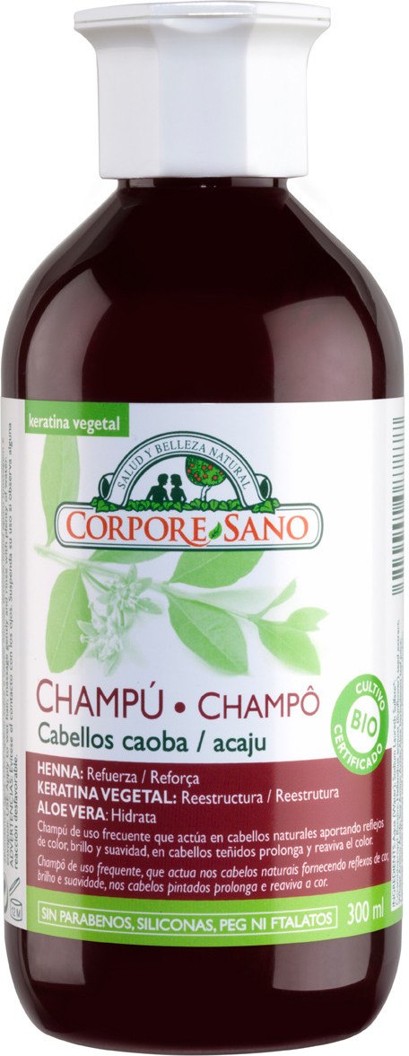 Corpore Sano Champu Henna Cabellos Caoba 300 Ml Sandalo Corpore Sano Champu Henna Cabellos Caoba 300 Ml Sandalo