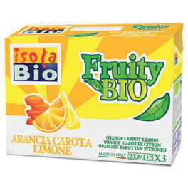 Isolabio Zumo De Naranja. Zanahoria Y Limón Bio 3 Unidades