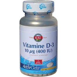Kal Vitamina D3 10 Comp