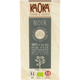 Kaoka Cacao Oscuro 90% Ecuatoriano 100 G