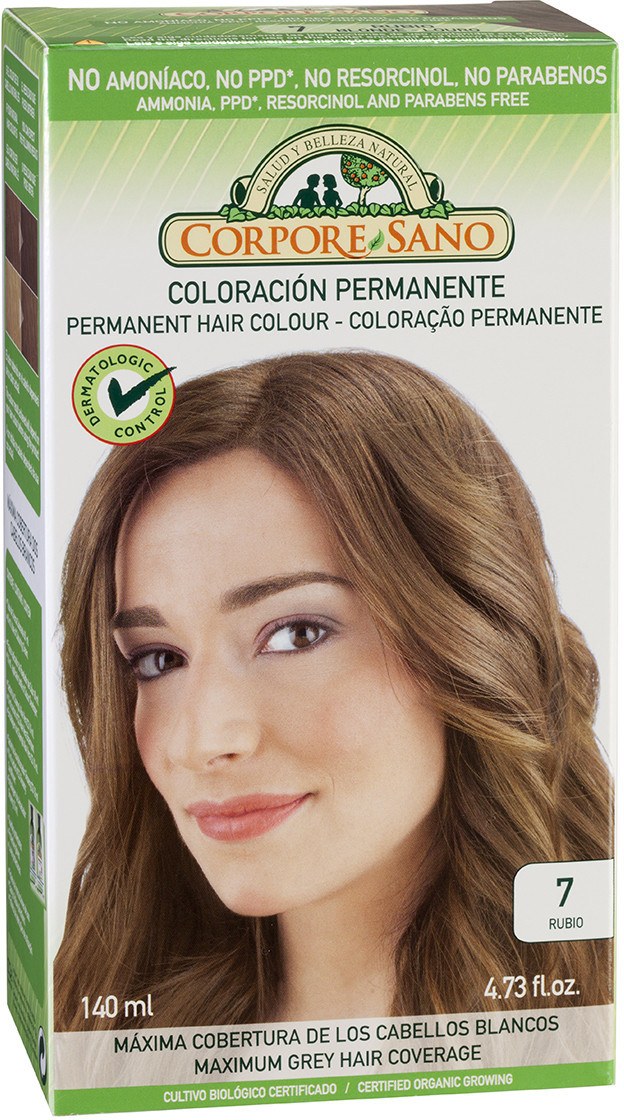 Corpore Sano Tinte 7. Rubio 140 Ml Bio Corpore Sano Tinte 7. Rubio 140 Ml Bio