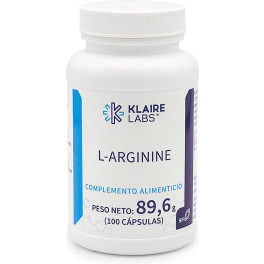Klaire Labs L-arginina 100 Caps De 700mg