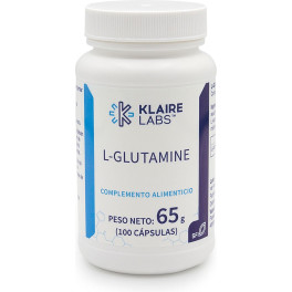 Klaire Labs L-glutamina 100 Caps De 500mg