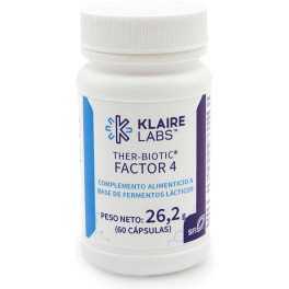 Klaire Labs Ther-biotic Factor 4 60 Caps