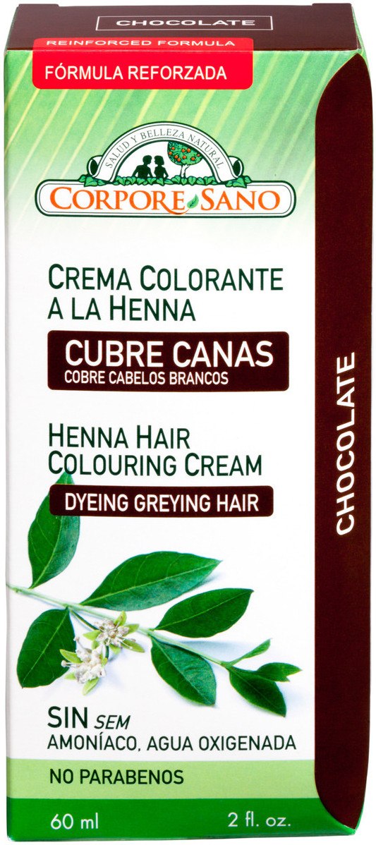 Corpore Sano Cr.colorante Henna Choco 60ml Corpore Sano Cr.colorante Henna Choco 60ml