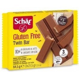 Dr. Schar Twin Bar 64,5g  - Sin Gluten