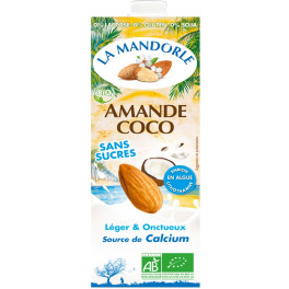 La Mandorle Bebida De Almendras Y Coco Sin Azúcar Bio 1 L