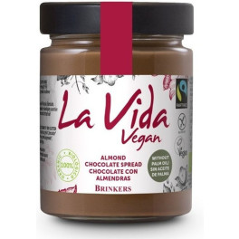 La Vida Vegan Crema Choco Almendras Vegana 600 G De Crema
