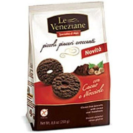 Le Veneziane Galletas Cacao Y Avellanas Sin Gluten 250 G